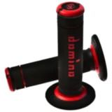 Domino Offroad Griffgummi schwarz/rot 22/26 mm