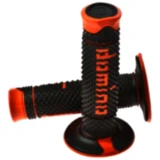 Domino Offroad Griffgummi schwarz/orange 22/26 mm