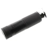 Griffgummi schwarz/chrom links Originalersatzteil Durchmesser 24 mm geschlossen. passend für: Vespa PX, N, V