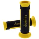 Griffgummi A350 schwarz/gelb für Motorräder 22 / 26 mm offen