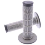 Griffgummi 802 Carbon grau/weiß für Motorräder D.22/25mm geschlossen