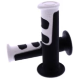 ProGrip Griffgummi 725 schwarz/weiß für Motorräder D.22/25MM