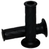 Griffgummi schwarz D. 22/24 mm offen passend für: Suzuki AN, GZ, UH, UX