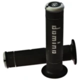 Griffgummi closed schwarz/grau 22/26 mm