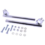 Lenkerstummel aus verchromtem Stahl 22 mm