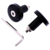Lenkerenden Aluminium schwarz JMP 13 mm für Alulenker