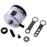 Bremsflüssigkeitsbehälter Evotech silber/schwarz für Motorräder 7300854