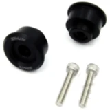 Lenkerenden Aluminium schwarz für Yamaha Daytona 2