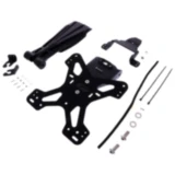 Nummernschildhalter Evotech schwarz für Motorräder