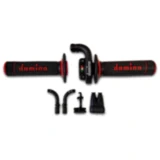 Gasgriff Domino KRE03 schwarz passend für: Honda CRF, Kawasaki KX