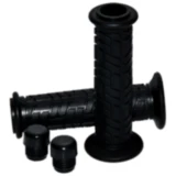 Griffgummi Set Schwarz D.21/25 mm offen