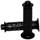 Superbike Griffset schwarz 22mm für Straßen- und Sportmotorräder