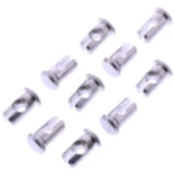 Aufnahme für Lötnippel JMP – 4 mm Bohrung, 16 mm Länge