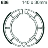 Bremsbacken mit Feder EBC passend für: Suzuki LT - Z, LT - F