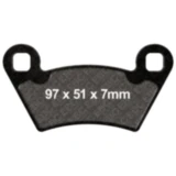 Bremsklotz Sinter R EBC passend für: Polaris Sportsman