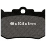 Bremsklotz Semi-Sinter V EBC für Cruiser und Touring Bikes 7320072