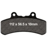 Bremsklotz Semi - Sinter V EBC passend für: Buell M2, S1, S3