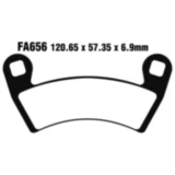 Bremsklotz Sinter R EBC passend für: Polaris Sportsman 7320105