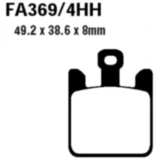 Bremsklotz Sinter HH EBC Alternative: 7874043 passend für: Kawasaki ZX - 6R, ZX - 10R, ZX - 12R