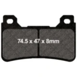 Bremsklotz Sinter GPFAX EBC Alternative: 7874225 passend für: Honda CBR, CB, VFR