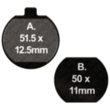 Bremsklotz Standard EBC Alternative: 7871361 passend für: Kawasaki Z, KH, Z1R