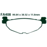 Bremsklotz Carbon Scooter EBC Alternative: 7871999 passend für: Yamaha XP, YP