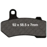 EBC Bremsklötze Standard für Motorräder 7320989
