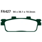 Bremsklotz Carbon Scooter EBC Alternative: 7870040 passend für: SYM GTS, Joyride, Cruisym