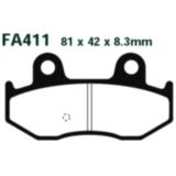 Bremsklotz Carbon Scooter EBC Alternative: 7871908 passend für: Suzuki AN