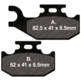 Bremsklotz Sinter R EBC Alternative: 7874712 passend für: Suzuki LT - A, LT - F