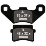 Bremsklotz Standard EBC passend für: Motorhispania MH10, KN2, Duna, Adly/Her Chee/Herkules Sport