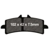 Bremsklotz Sinter EPFA EBC passend für: Ducati Panigale, Diavel, Multistrada