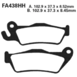 Bremsklotz Sinter HH EBC passend für: BMW K