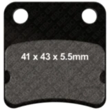 Bremsklotz Standard Scooter EBC passend für: Honda NC, FJS, GL, Piaggio MP3, X10