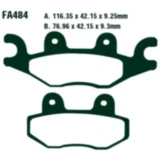 Bremsklotz Standard EBC passend für: Cectek/Herkules Quadrift, Kingcobra, Estoc