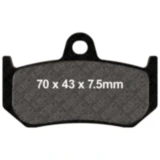 Bremsklotz Sinter HH EBC Alternative: 7874860 passend für: MV Agusta F4, Brutale