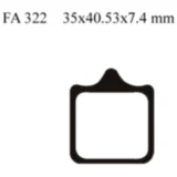Bremsklotz Sinter HH EBC Alternative: 7873649/7370471 passend für: Benelli TNT, Tornado, Leoncino