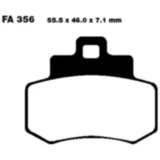 Bremsklotz Standard Scooter EBC passend für: Kymco Grand Dink