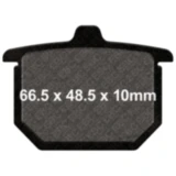 Bremsklotz Standard EBC Alternative: 7870991 passend für: Honda CX, CB, GL