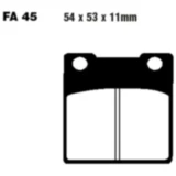 Bremsklotz Standard EBC Alternative: 7871296 passend für: Honda CB, CM