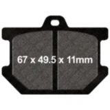 EBC Standard Bremsklötze für Motorräder