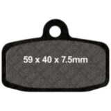 Bremsklotz Standard EBC passend für: KTM SX, Freeride E, Sherco Trial