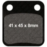 Bremsklotz Sinter HH Scooter EBC passend für: Daelim Otello, Otello/NS, S1