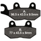 Bremsklotz Sinter HH EBC passend für: Triumph Bonneville, Speed Triple, Sprint