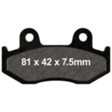 Bremsklotz Sinter R EBC passend für: Honda XL, CR, XR