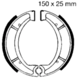 Bremsbacken mit Feder EBC oder 7860414 Alternative: 7373970 passend für: Yamaha XC