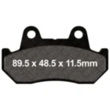 Bremsklotz Standard EBC Alternative: 7871437 passend für: Honda GL, VF, CBR