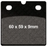 Bremsklotz Standard EBC Alternative: 7871718 passend für: BMW R, Benelli Sei