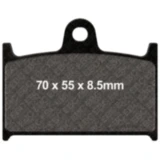 Bremsklotz Standard EBC Alternative: 7872021 passend für: Triumph Sprint, Thunderbird, Daytona