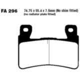 Bremsklotz Sinter GPFAX EBC Alternative: 7870003 passend für: Honda CB, CBR, VTR